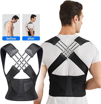 Adjustable X-cross back posture corrector